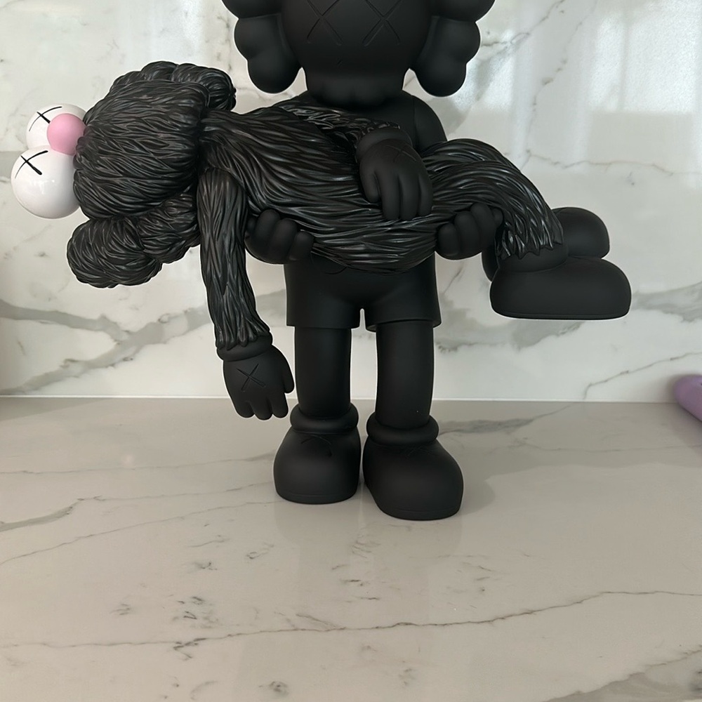 Black KAWS Companion Figure